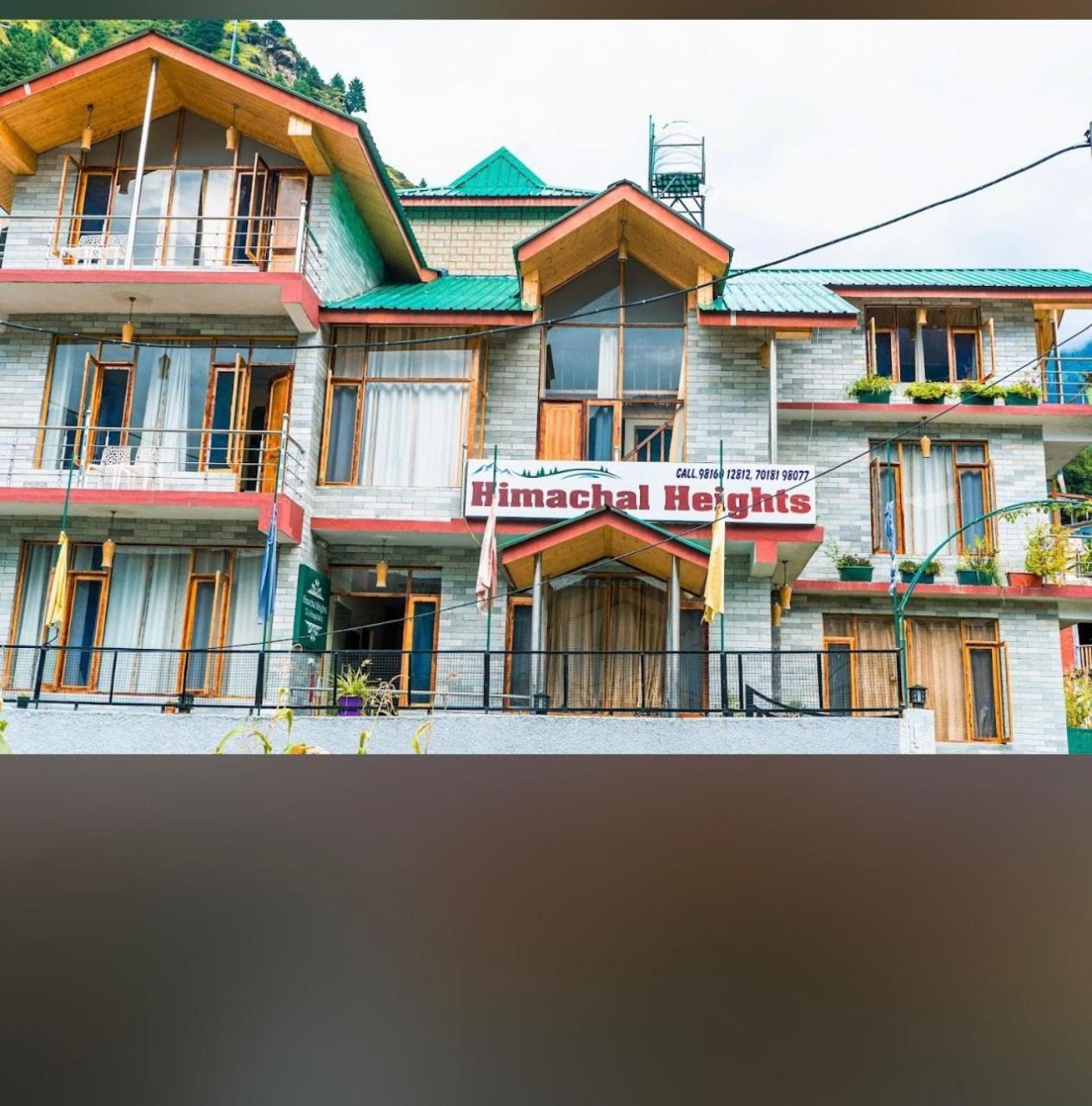 Hotel Himachal Heights Маналі Екстер'єр фото